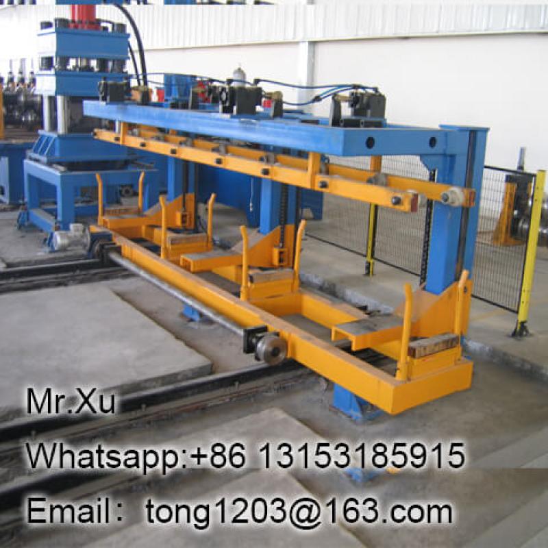 Roll forming machine design